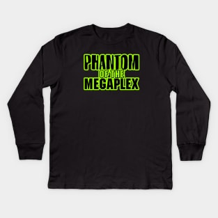 Phantom of the Megaplex Kids Long Sleeve T-Shirt